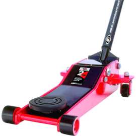 American Forge & Foundry Floor Jack W/ 2pc Handle, 2 Ton, Low-Profile