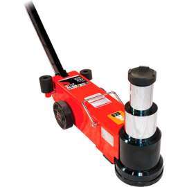 American Forge & Foundry Hydraulic Axle Jack, 25/10 Ton, 2 Stage Air