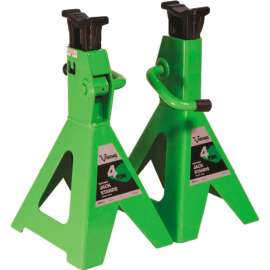 American Forge & Foundry Viking Jack Stand Set, 4 Ton, Ratcheting Style