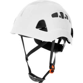 Jackson Safety CH-400V Climbing Style Hard Hat, Industrial, 6-Pt. Suspension, Vented, White