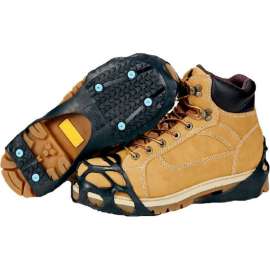 Due North All Purpose Footwear Traction Aid with 6 Tungsten Carbide Spikes, Small