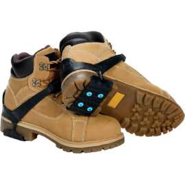 Due North Heel Traction Aid with 4 Tungsten Carbide Spikes with Bi-Directional Tread