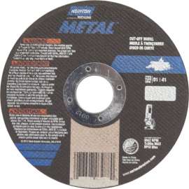 Norton 66252842158 Metal Right Angle Cut-Off Wheel 4-1/2" x .040" x 7/8" 60 Grit Alum. Oxide Type 1