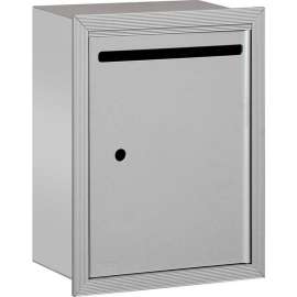 Letter Box 2245AU - 15"W x 6-3/4"D x 19"H Standard, Recessed Mounted, Aluminum, USPS Access