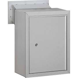 Receptacle 2256ALM - Option for Door Mail Drop, Aluminum