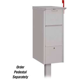 Mail Package Drop Locker 4375SLV - Silver