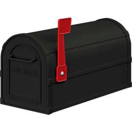 Heavy Duty Residential Mailbox 4850BLK - Black