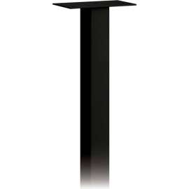 Standard Mailbox Post 4895BLK - In-Ground Mounted, Black