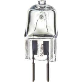 Sunlite 03266-SU Q20/CL/GY4/12V/CD2 20W Single Ended Halogen Bulb, Bi-Pin, Clear