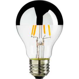 Sunlite LED Edison Light Bulb 6W, 27K, 600 Lumens, Medium Base, Dimmable Clear Glass, 6-Pack
