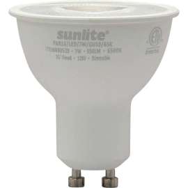 Sunlite LED PAR16 Bulb, 120V, 7W, 500 Lumens, Twist & Lock Base, 6500K, Daylight