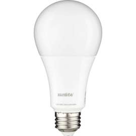 Sunlite LED Super Bright Light Bulb, 1600 Lumen, 15 Watt, Dimmable, Warm White, 30K, 6-Pack