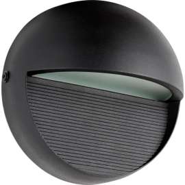 Sunlite 1-Light Black LED Outdoor Decorative Light Sconce Fixture