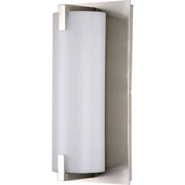 Sunlite LED Cylindrical Wall Sconce, 12W, 800 Lumens, 80 CRI, 10" Size, White