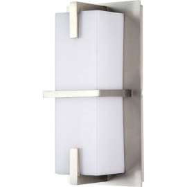 Sunlite LED Rectangular Wall Sconce, 12W, 800 Lumens, 80 CRI, 10" Size, White