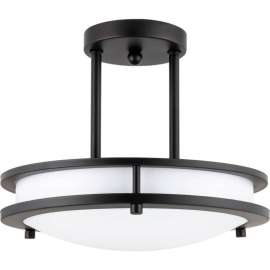 Sunlite LED Dual Band Ceiling Light Fixture, 15W, 1050 Lumens, 120V, 12" Size, White