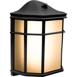 Sunlite Half Hexagon Tunable LED Classic Lantern Style Outdoor Fixture, 12W, 800 Lumens