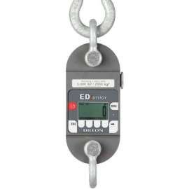 Dillon EDjr-2T EDjunior Dynamometer with Shackles, 5,000 lb x 5 lb