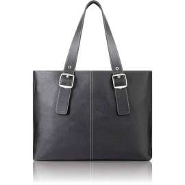 Solo Classic Tote, USLK709-4/17, 18.5" x 13.8" x 4", Red,Black Vinyl