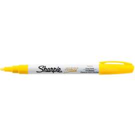 Sharpie Paint Marker, Oil Based, Fine, Yellow Ink