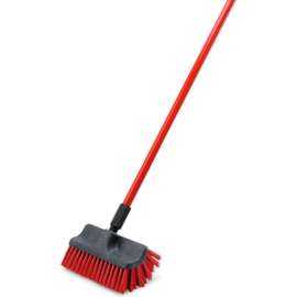 Libman Commercial Dual-Surface Scrub Brush & Handle - 532