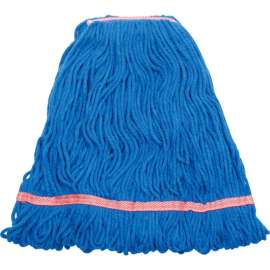 Libman Commercial 24 Oz. Blended Wet Mop Head - Blue - 968