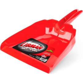 Libman Commercial 13" Dust Pan - Red - 911