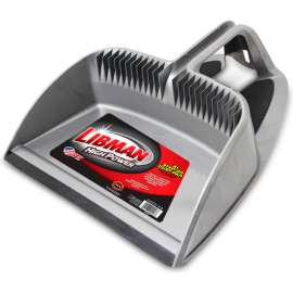 Libman Commercial 16" Step-On Dustpan, Silver - 2126