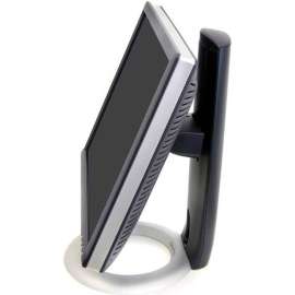 Ergotron Neo-Flex Monitor Stand, Black/Silver