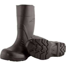 Airgo; Ultra Lightweight Youth Boot, Children's Size 3, Plain Toe, Cleated Outsole, Black