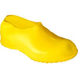 Tingley 35113 Workbrutes Hi-Top Work Overshoes, Yellow, Cleated Outsole, Large