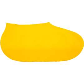 Boot Saver Disposable Shoe Covers, 2XL, Ankle Height, Yellow, 100 Pack