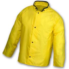 Tingley J21207 Eagle Storm Fly Front Jacket, Yellow, Hood Snaps, 4XL