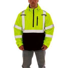 Tingley Optix Jacket, Type R Class 3, Fluorescent Yellow/Green/Black, XL