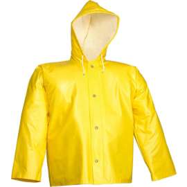 Tingley J32107 American Storm Fly Front Hooded Jacket, Yellow, Small