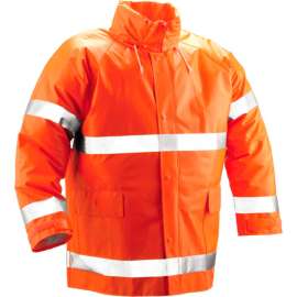 Tingley J53129 Comfort-Brite Jacket, Fluorescent Orange, 3XL