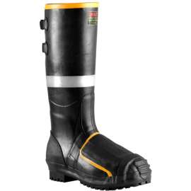 Tingley MB816B Metatarsal Steel Toe Boots, Black Steel Midsole, Size 8