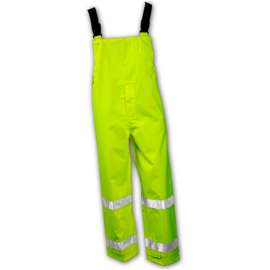Tingley O24122 Icon Snap Fly Front Overall, Fluorescent Lime, 5XL