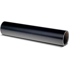 Triton Products 12" x 60" x 4 mil. Shadow Board Black Vinyl Self Adhesive Tape Roll