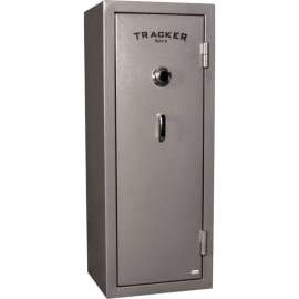 Tracker Safe Gun Safe TS14 With Mechanical Lock - 30 Min. Fire Rating 23x20x59 - 14 Gun Cap. Gray