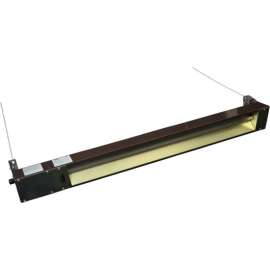 TPI Infrared Spot Heater For Indoor/Outdoor Use, 1500W, 120V, 5-3/8"W x 6-1/2"H, Brown