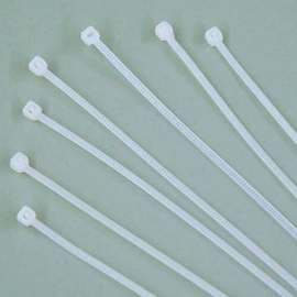Tripp Lite 7.5" Nylon Cable Ties, Gray, Pack of 100