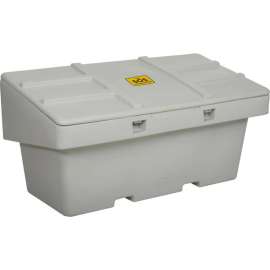Global Industrial Lockable Outdoor Storage Container, 72"Lx36"Wx36"H, 36 Cu. Ft., Gray