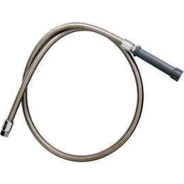 T&S Brass B-0068-H Flexible Stainless Steel Hose, For Prerinse Over Head Swivel Goosenecks 68"
