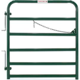 Tarter Bullmax Round Corner Gate, 4' Length, Green