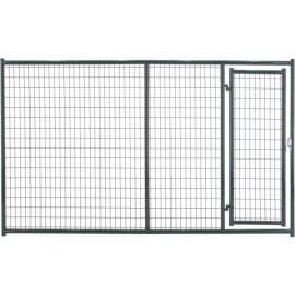 Tarter Elite Heavy-Duty Dog Kennel Front Panel with 1 Door, 6'H x 10'L