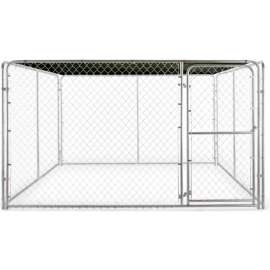 Tarter Dog Kennel Shade Cover, 10'W x 10'L, Black
