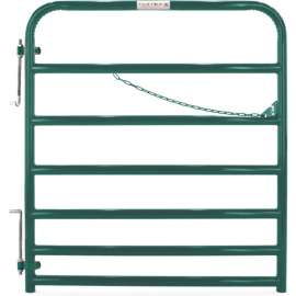 Tarter Steelmax Stock Gate, 4' Length, Green