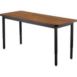 Interion Utility Table - 48 x 30 - Walnut