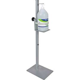 Global Industrial Foot Operated Hand Sanitizer Dispenser, For Use With Gallon Bottles W/ Pump